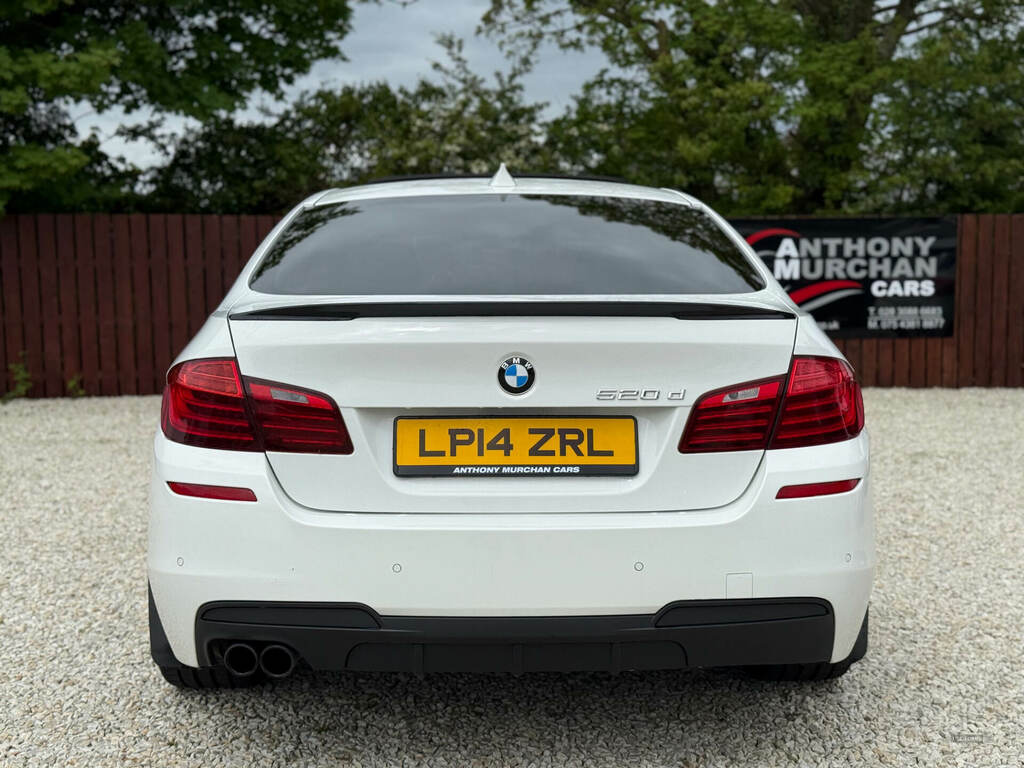 BMW 5 Series 520D M Sport Step LP14ZRL White #5