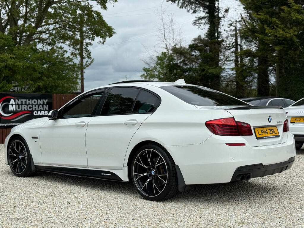 BMW 5 Series 520D M Sport Step LP14ZRL White #3