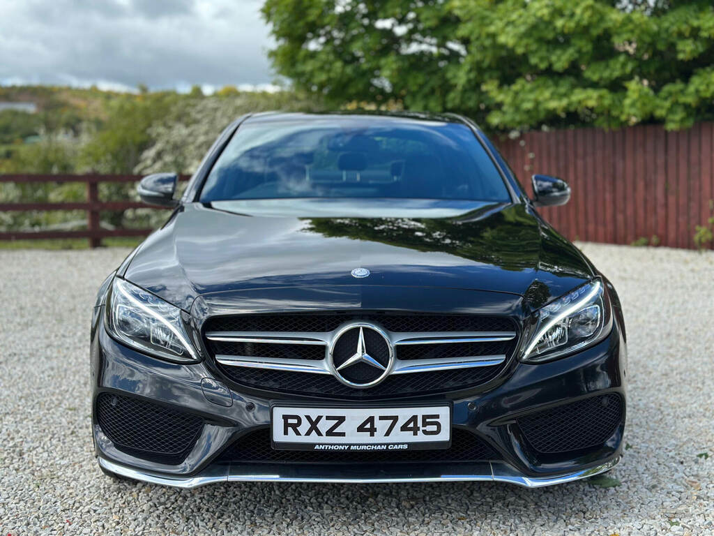 Mercedes-Benz C Class C220d Amg Line Black