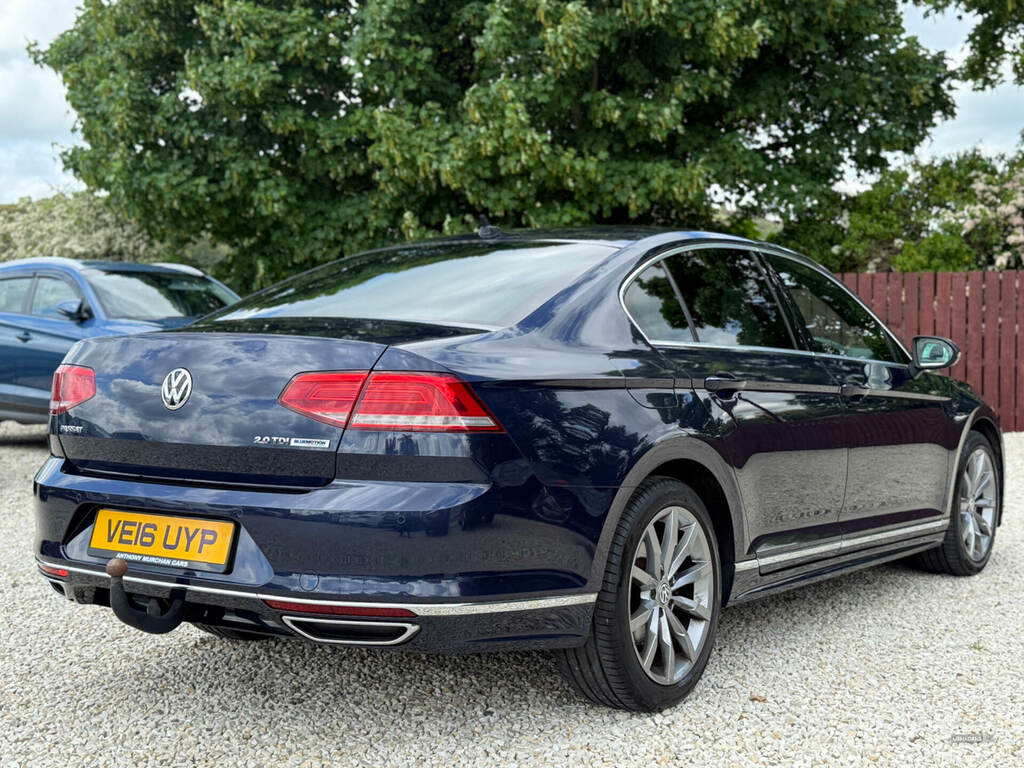 Volkswagen Passat 2.0 Tdi R-line VE16UYP Blue #3
