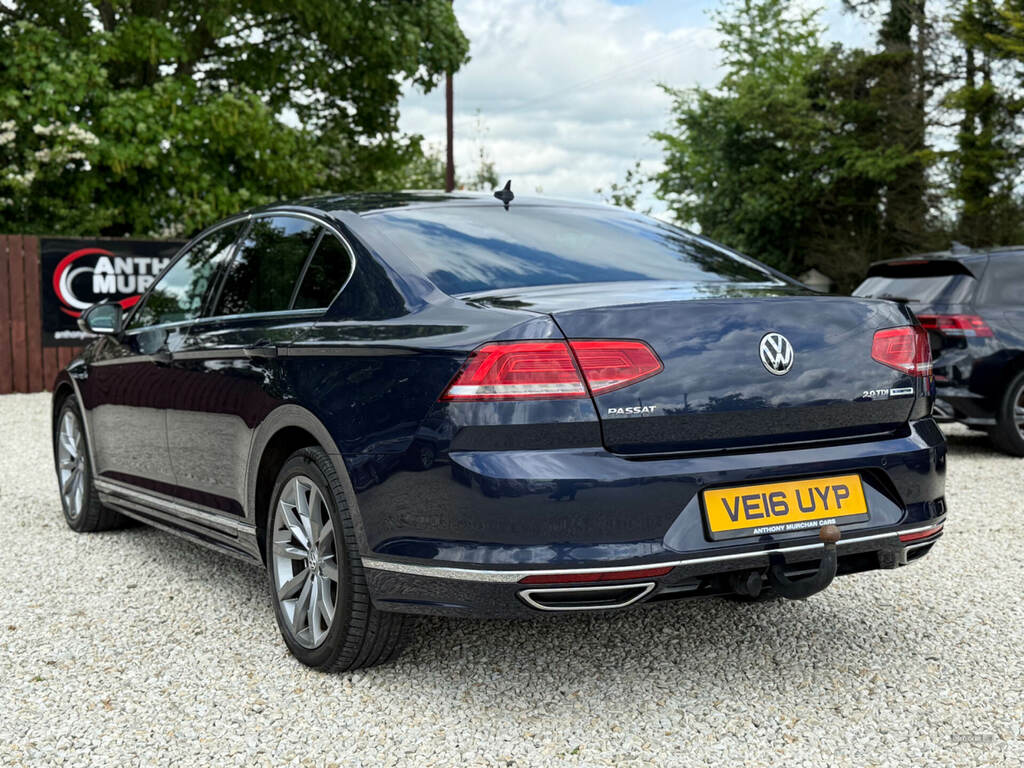 Volkswagen Passat 2.0 Tdi R-line VE16UYP Blue #2