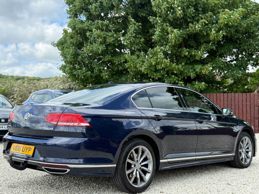 Volkswagen Passat 2.0 Tdi R-line VE16UYP Blue #4