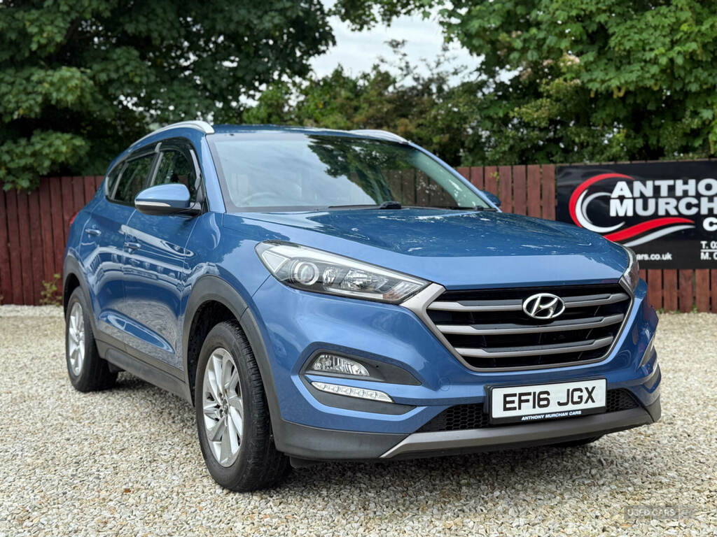Hyundai Tucson 1.7 Crdi Blue Drive Se Nav 2Wd EF16JGX Blue #2