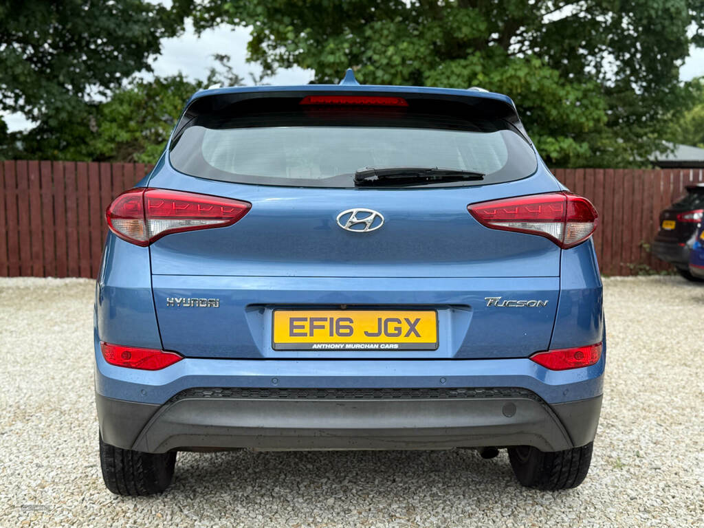Hyundai Tucson 1.7 Crdi Blue Drive Se Nav 2Wd EF16JGX Blue #4