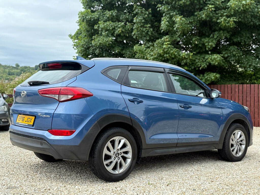 Hyundai Tucson 1.7 Crdi Blue Drive Se Nav 2Wd EF16JGX Blue #5
