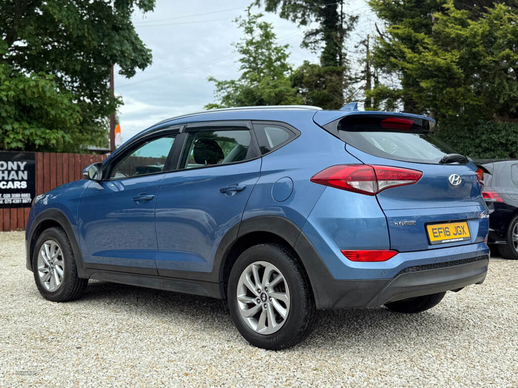 Hyundai Tucson 1.7 Crdi Blue Drive Se Nav 2Wd EF16JGX Blue #3