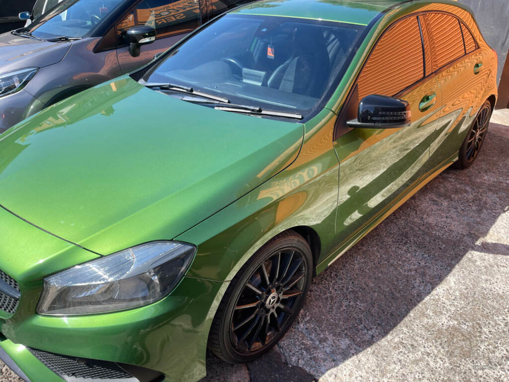Mercedes-Benz A Class A180d Amg Line VE17NKR Green #2