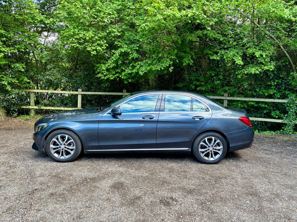 Mercedes-Benz C Class 2.0 C200 Sport Saloon 7G-tronic Euro 6 HS16SNV Grey #2