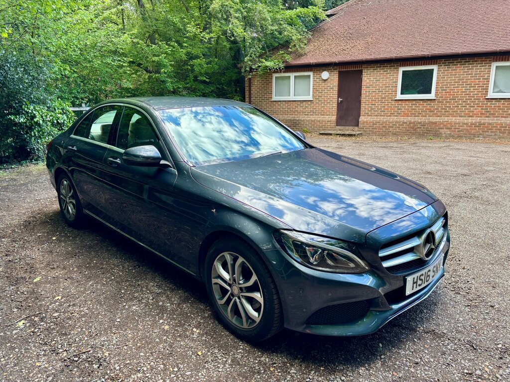 Mercedes-Benz C Class 2.0 C200 Sport Saloon 7G-tronic Euro 6 Grey