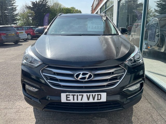 Hyundai Santa Fe 2.2 Crdi Blue Drive Premium Suv 4W ET17VVD Black #2