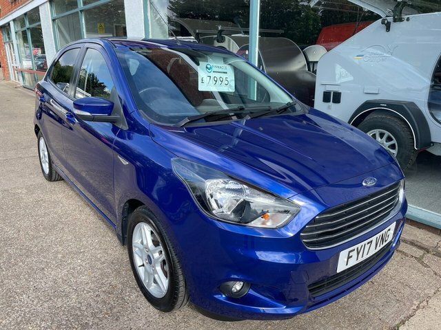 Ford KA+ 1.2 Ti-vct Zetec Hatchback Euro FY17VNG Blue