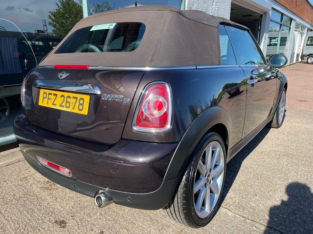 Mini Convertible 1.6 Cooper D Highgate Convertible Manua PFZ2678 Brown #4