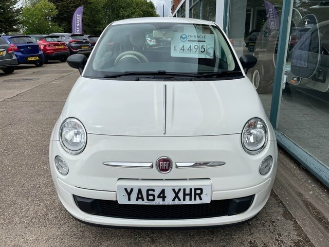 Fiat 500 1.2 Pop Hatchback Euro 6 S S YA64XHR White #6