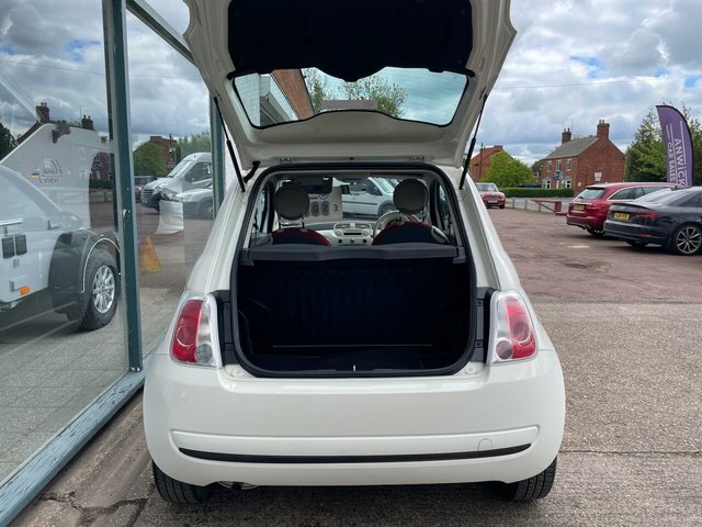 Fiat 500 1.2 Pop Hatchback Euro 6 S S YA64XHR White #5