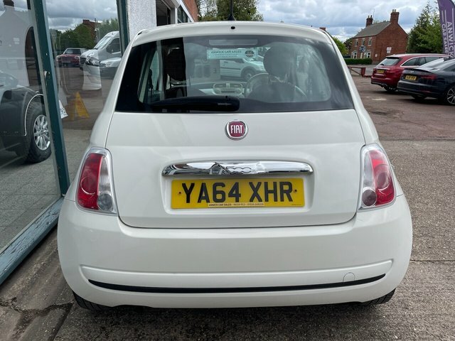 Fiat 500 1.2 Pop Hatchback Euro 6 S S YA64XHR White #4