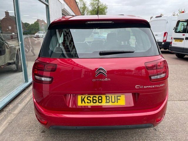 Citroen Grand C4 SpaceTourer 1.2 Puretech Gpf Touch Edition Mpv Manu KS68BUF Red #5