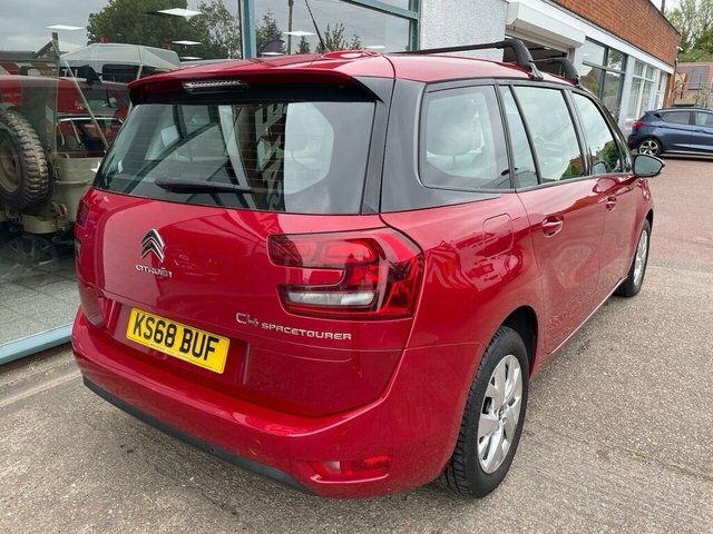 Citroen Grand C4 SpaceTourer 1.2 Puretech Gpf Touch Edition Mpv Manu KS68BUF Red #4