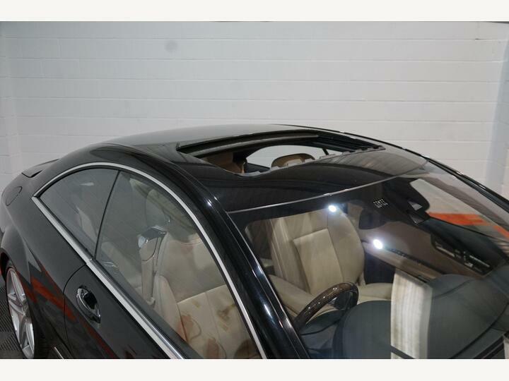 Mercedes-Benz CL 4.7 V8 Cgi Blueefficiency G-tronic Coupe Silver #64