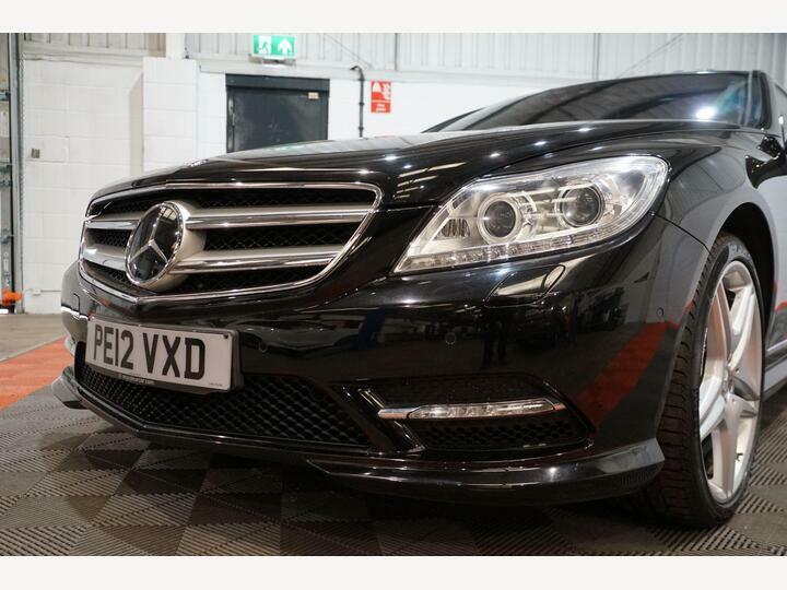 Mercedes-Benz CL 4.7 V8 Cgi Blueefficiency G-tronic Coupe Silver #87