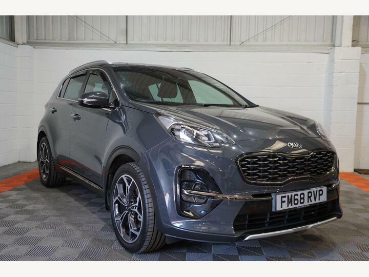 Kia Sportage 1.6 Crdi Gt-line Euro 6 Ss FM68RVP Grey #5