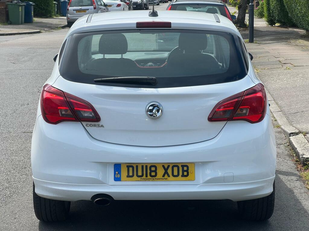 Vauxhall Corsa 1.4I Ecoflex Sri VX Line Euro 6 DU18XOB White #4