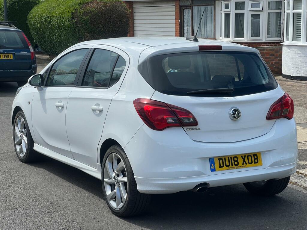 Vauxhall Corsa 1.4I Ecoflex Sri VX Line Euro 6 DU18XOB White #6