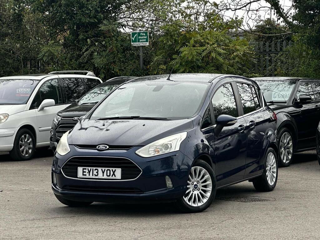 Ford B-Max 1.0T Ecoboost Titanium Euro 5 Ss EY13YOX Blue #4