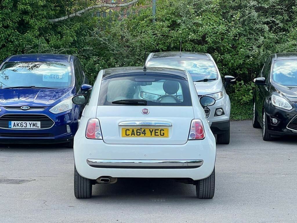 Fiat 500 1.2 8V Cult Euro 6 Ss CA64YEG White #3