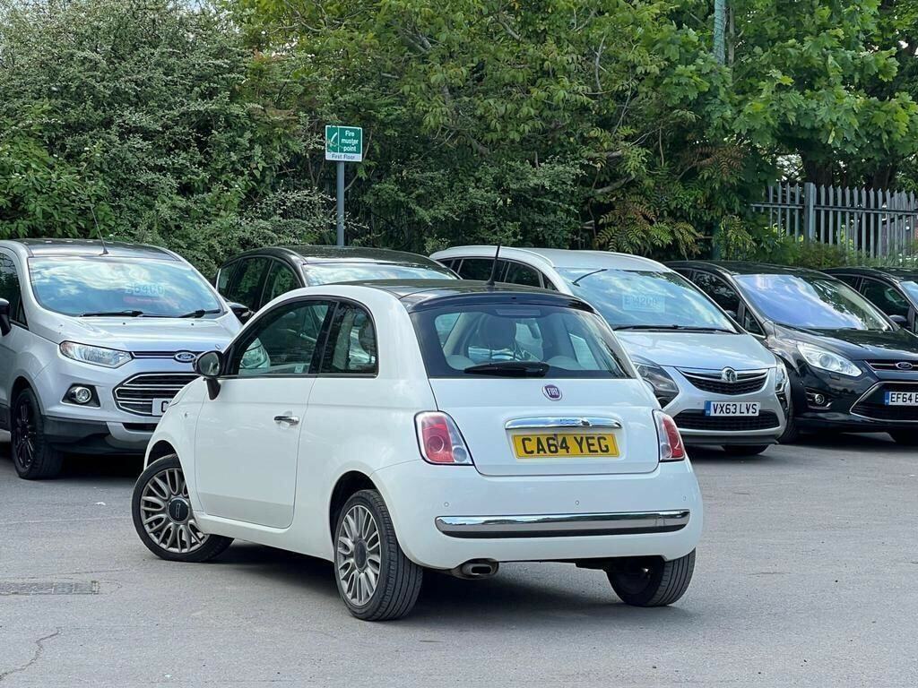 Fiat 500 1.2 8V Cult Euro 6 Ss CA64YEG White #2