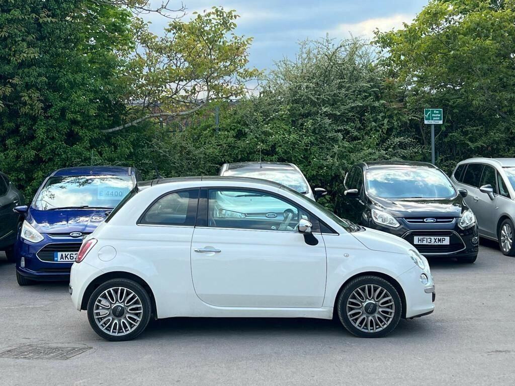 Fiat 500 1.2 8V Cult Euro 6 Ss CA64YEG White #5