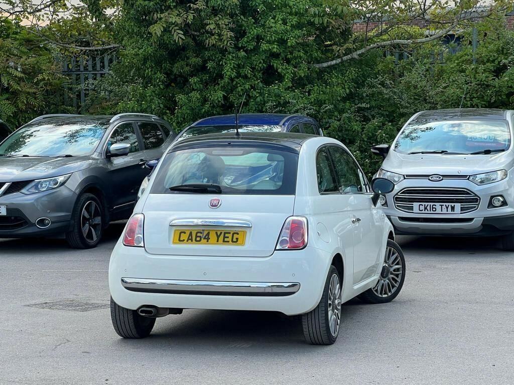 Fiat 500 1.2 8V Cult Euro 6 Ss CA64YEG White #4