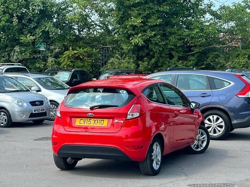 Ford Fiesta 1.25 Zetec Euro 6 CV15XHO Red #4