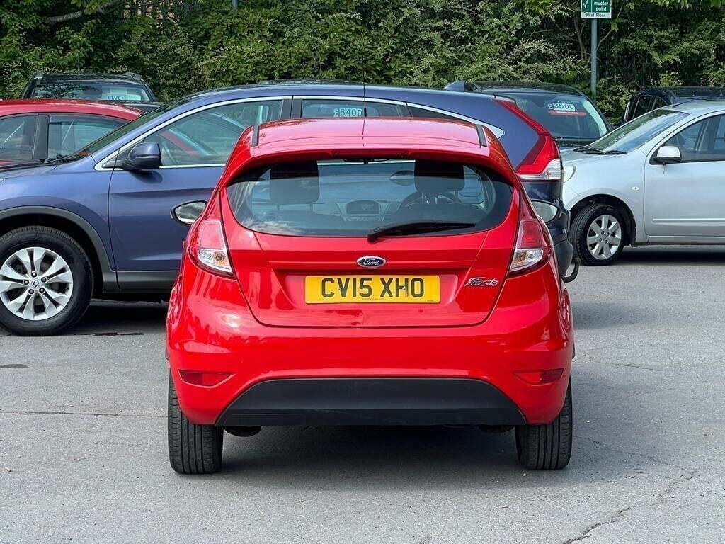 Ford Fiesta 1.25 Zetec Euro 6 CV15XHO Red #3
