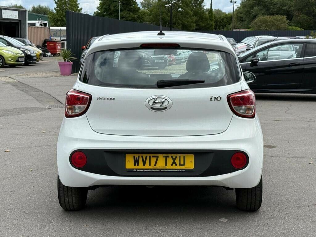 Hyundai I10 1.0 Se Euro 6 WV17TXU White #4