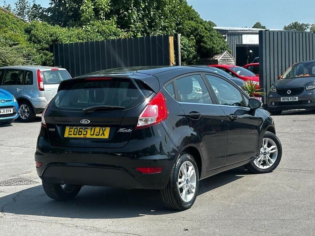 Ford Fiesta 1.0T Ecoboost Zetec Euro 6 Ss EO65UJX Black #5