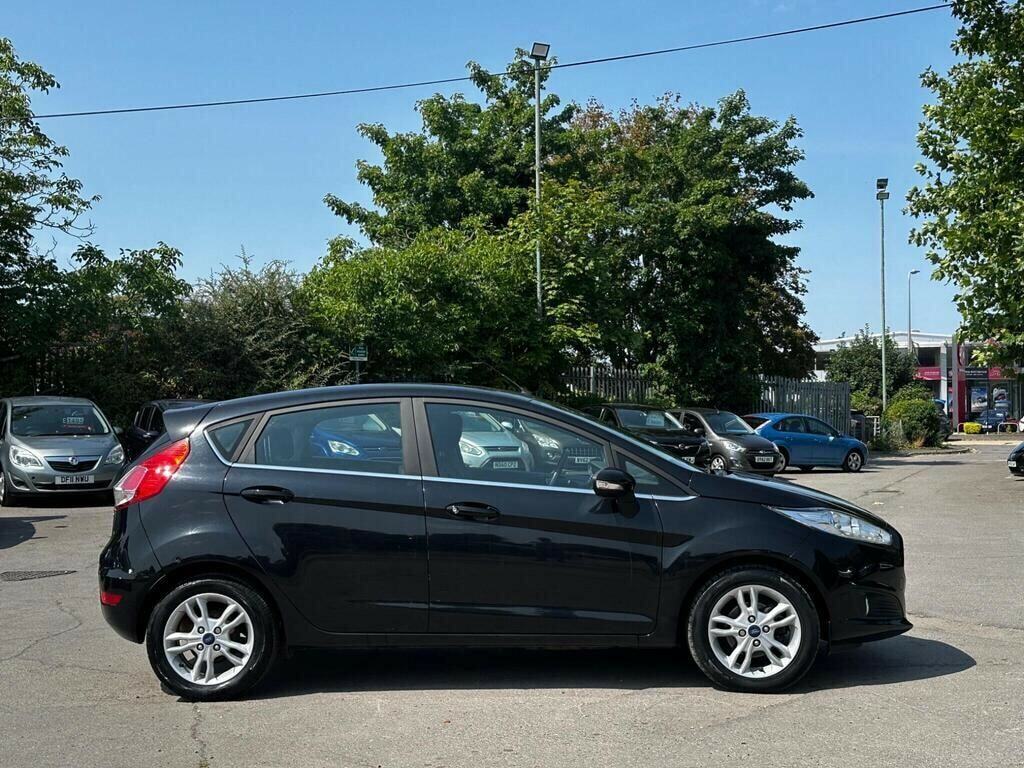 Ford Fiesta 1.0T Ecoboost Zetec Euro 6 Ss EO65UJX Black #6
