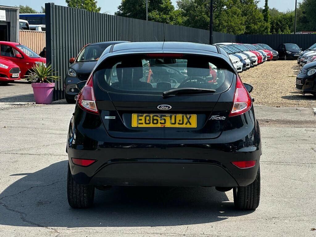 Ford Fiesta 1.0T Ecoboost Zetec Euro 6 Ss EO65UJX Black #4