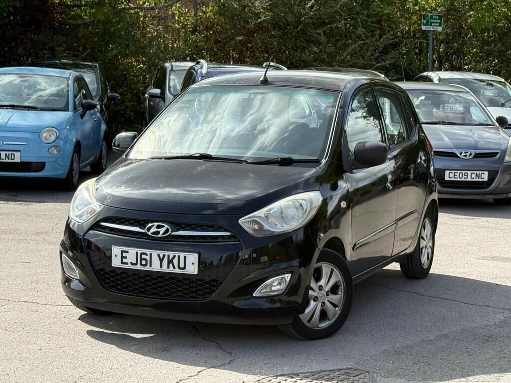 Hyundai I10 1.2 Active Euro 5 EJ61YKU Black #3