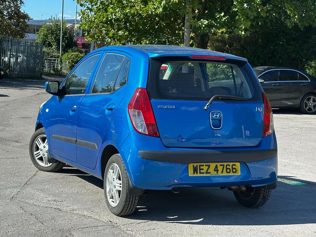 Hyundai I10 1.2 Comfort Euro 4 WEZ4766 Blue #4