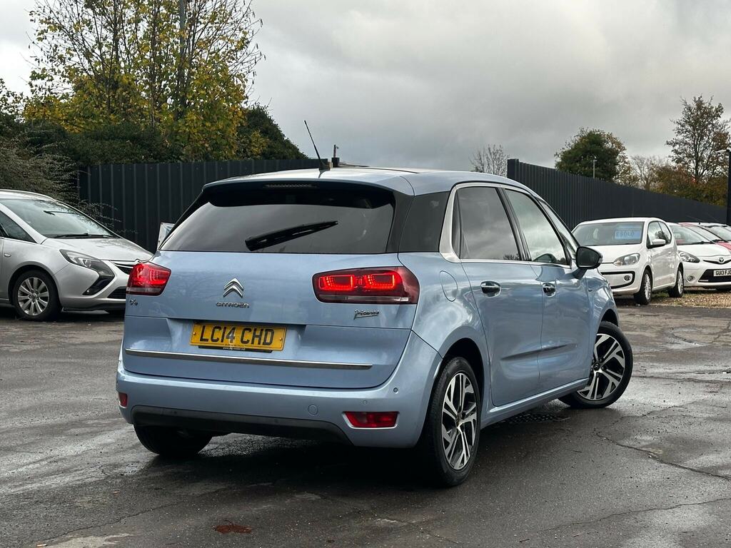 Citroen C4 Picasso 1.6 E-hdi Airdream Exclusive Euro 5 Ss LC14CHD Blue #4