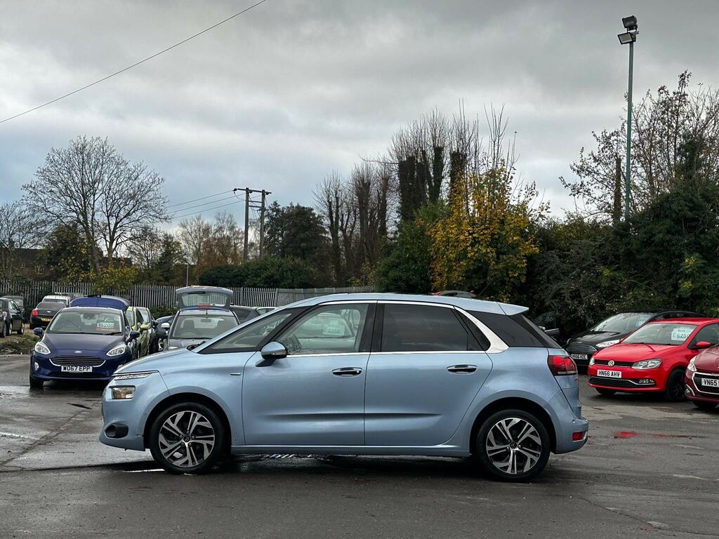 Citroen C4 Picasso 1.6 E-hdi Airdream Exclusive Euro 5 Ss LC14CHD Blue #6