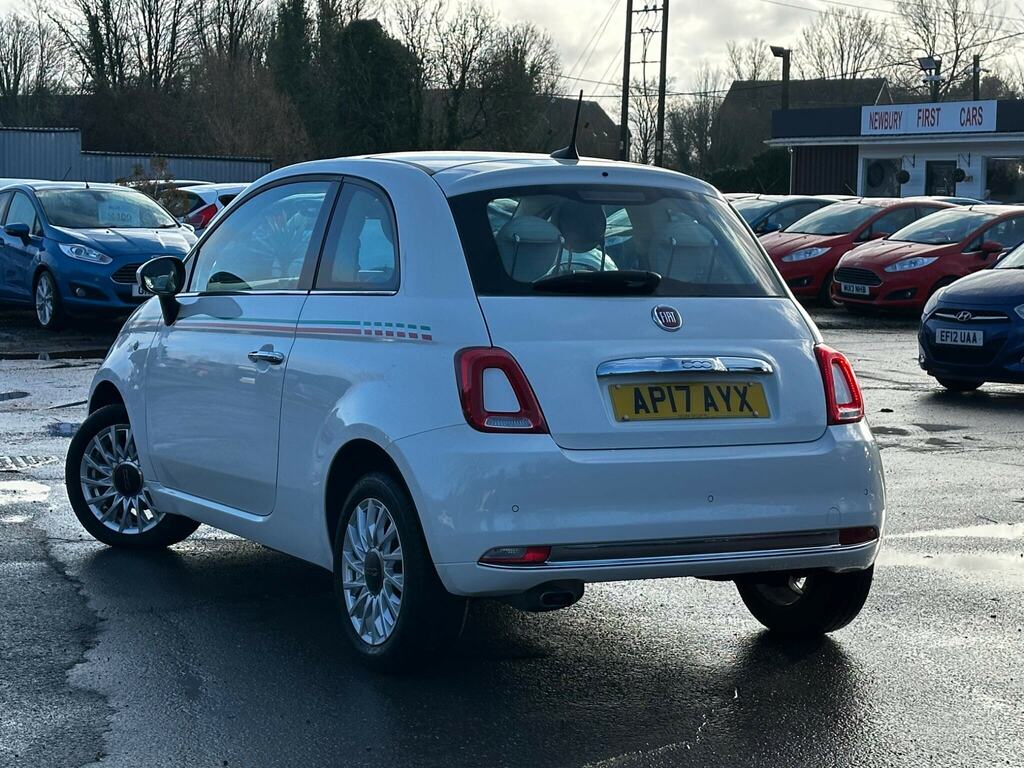 Fiat 500 1.2 Lounge Euro 6 Ss AP17AYX White #6