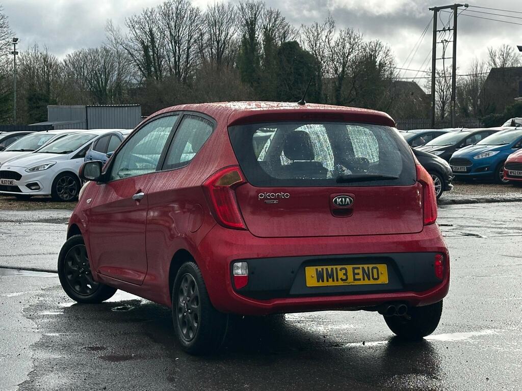 Kia Picanto 1.0 City Euro 5 WM13ENO Red #4