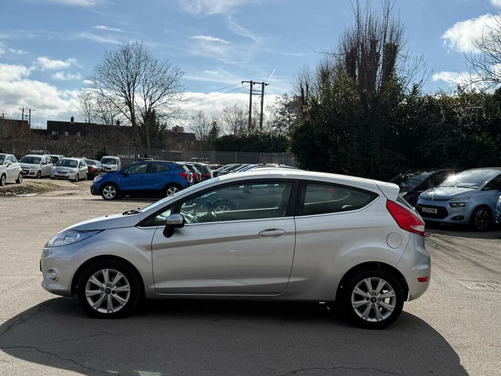 Ford Fiesta 1.4 Tdci Dpf Zetec Silver #4