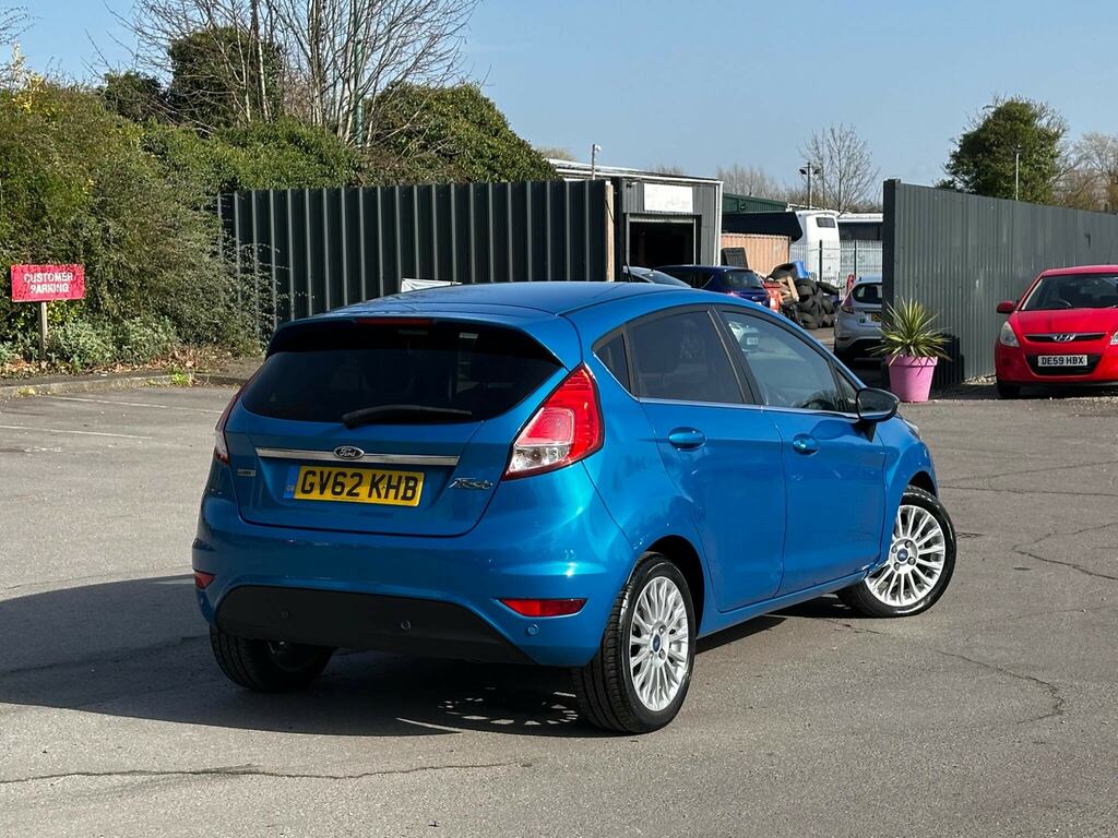 Ford Fiesta 1.0T Ecoboost Titanium Euro 5 Ss Blue #6