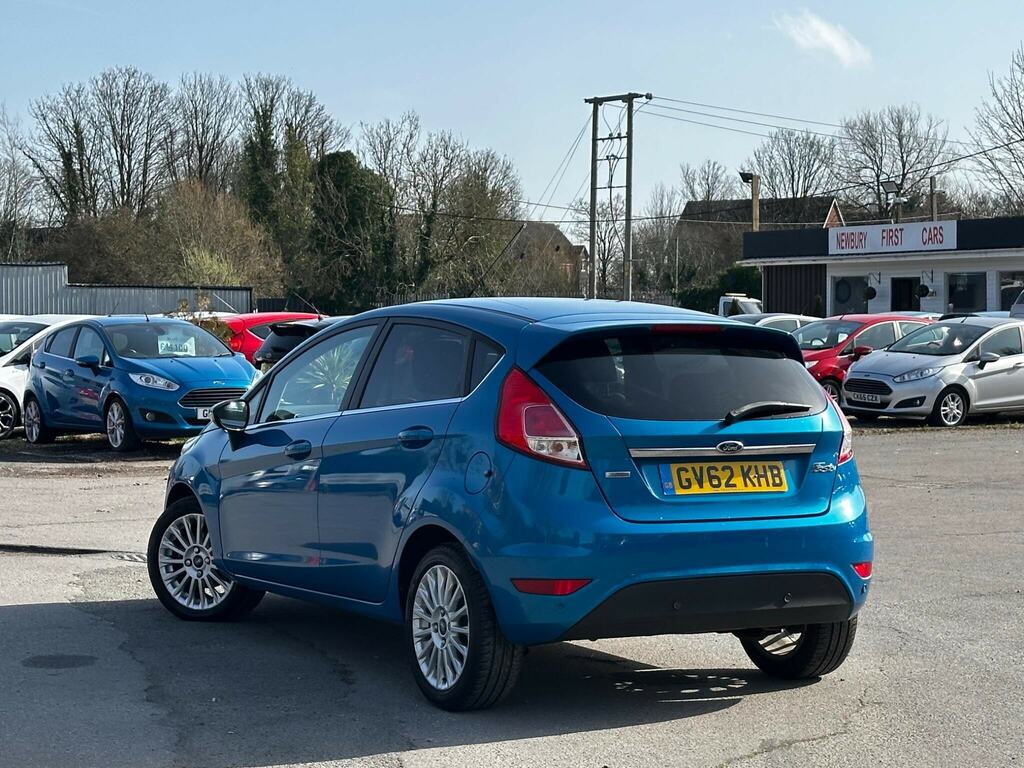 Ford Fiesta 1.0T Ecoboost Titanium Euro 5 Ss Blue #4