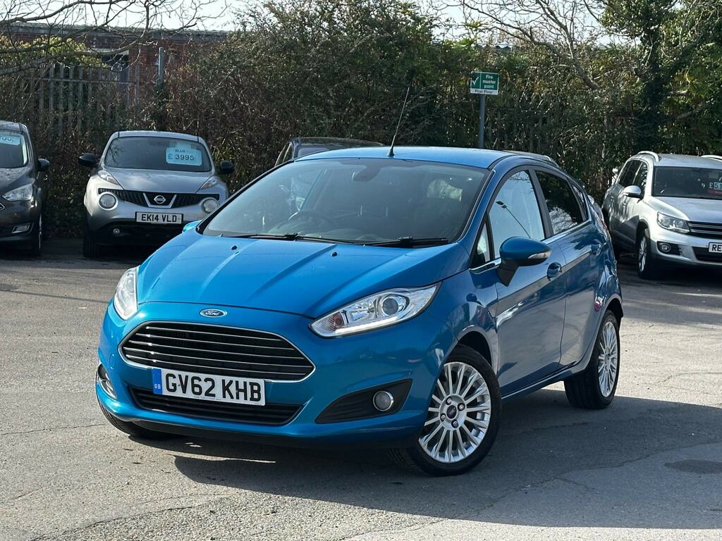Ford Fiesta 1.0T Ecoboost Titanium Euro 5 Ss Blue #3
