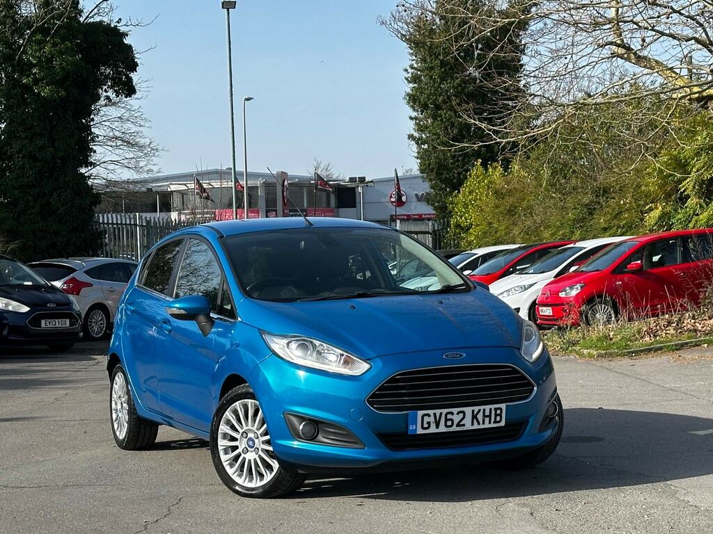 Ford Fiesta 1.0T Ecoboost Titanium Euro 5 Ss Blue