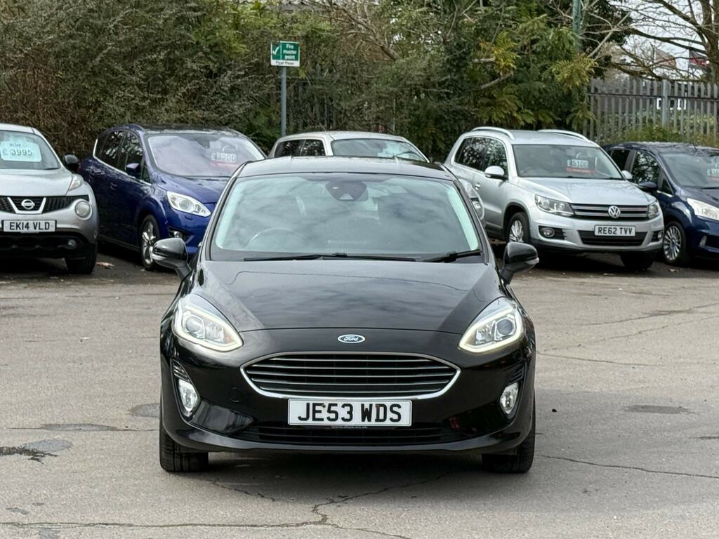Ford Fiesta 1.0T Ecoboost Titanium Euro 6 Ss JE53WDS Black #2