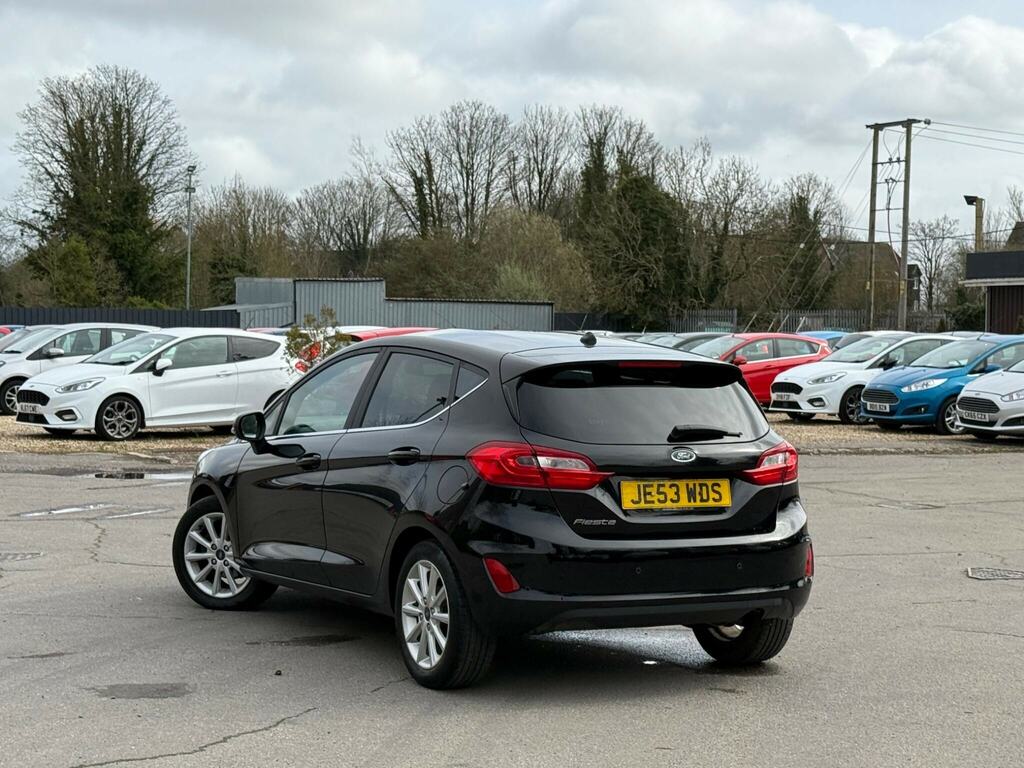 Ford Fiesta 1.0T Ecoboost Titanium Euro 6 Ss JE53WDS Black #5